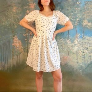 Daisy Street - milkmaid style dress, UK 10 (fits like US small)